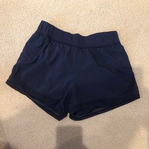 Lululemon mesh blue reversible shorts